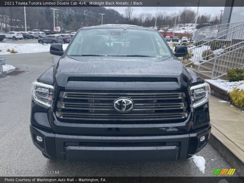 Midnight Black Metallic / Black 2021 Toyota Tundra Limited Double Cab 4x4