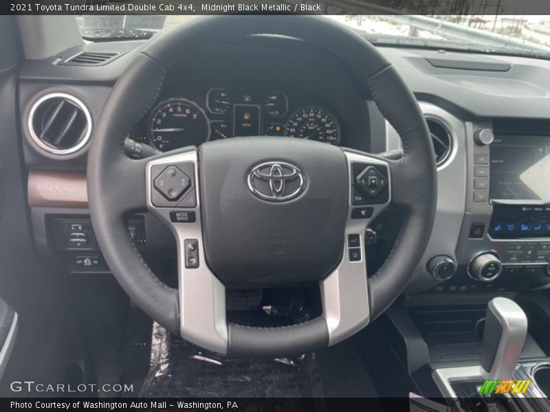 Midnight Black Metallic / Black 2021 Toyota Tundra Limited Double Cab 4x4