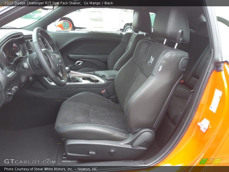 Front Seat of 2022 Challenger R/T Scat Pack Shaker