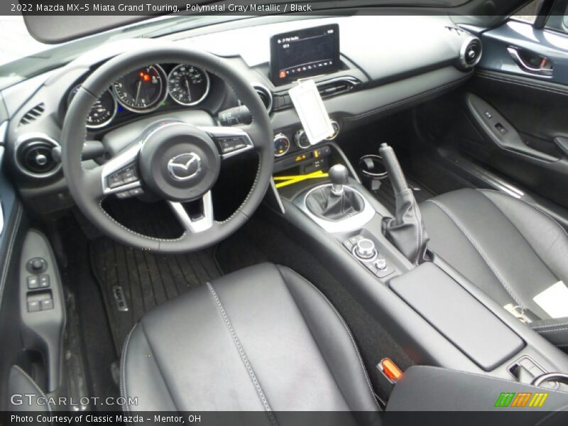  2022 MX-5 Miata Grand Touring Black Interior