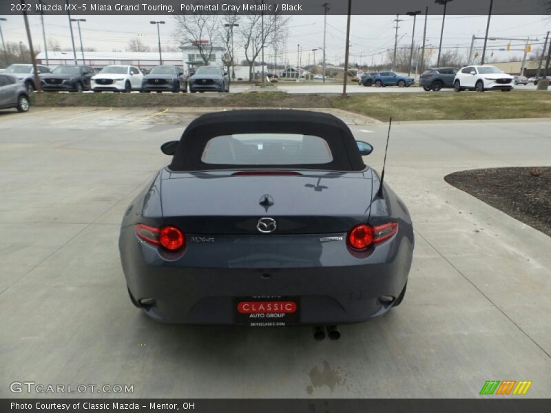 Polymetal Gray Metallic / Black 2022 Mazda MX-5 Miata Grand Touring