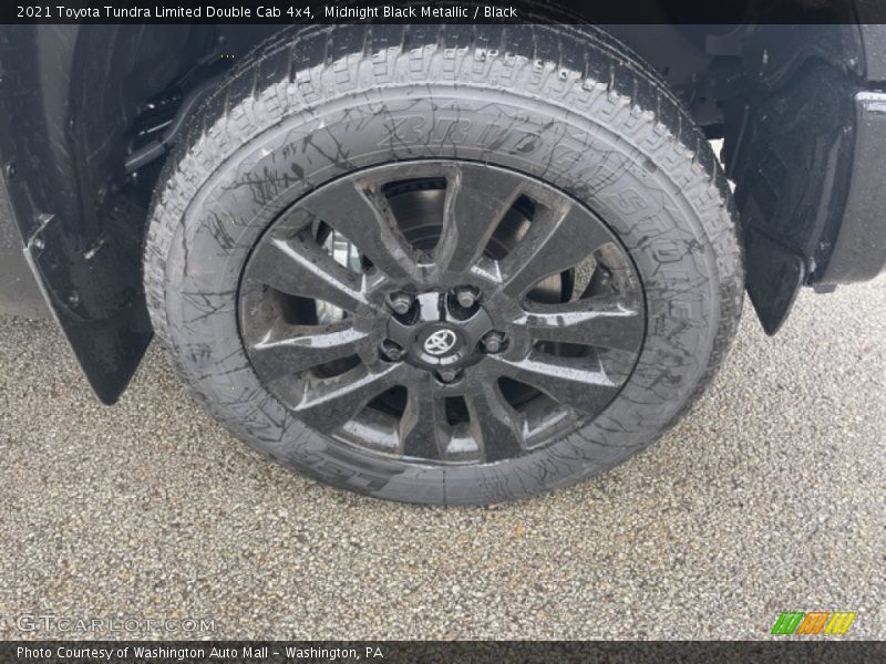Midnight Black Metallic / Black 2021 Toyota Tundra Limited Double Cab 4x4