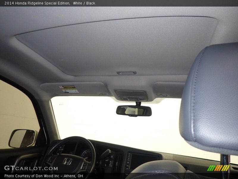 White / Black 2014 Honda Ridgeline Special Edition