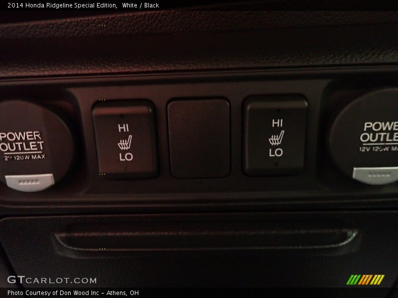 White / Black 2014 Honda Ridgeline Special Edition