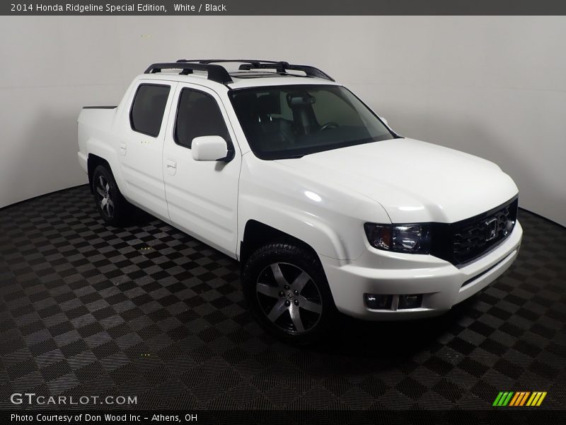 White / Black 2014 Honda Ridgeline Special Edition