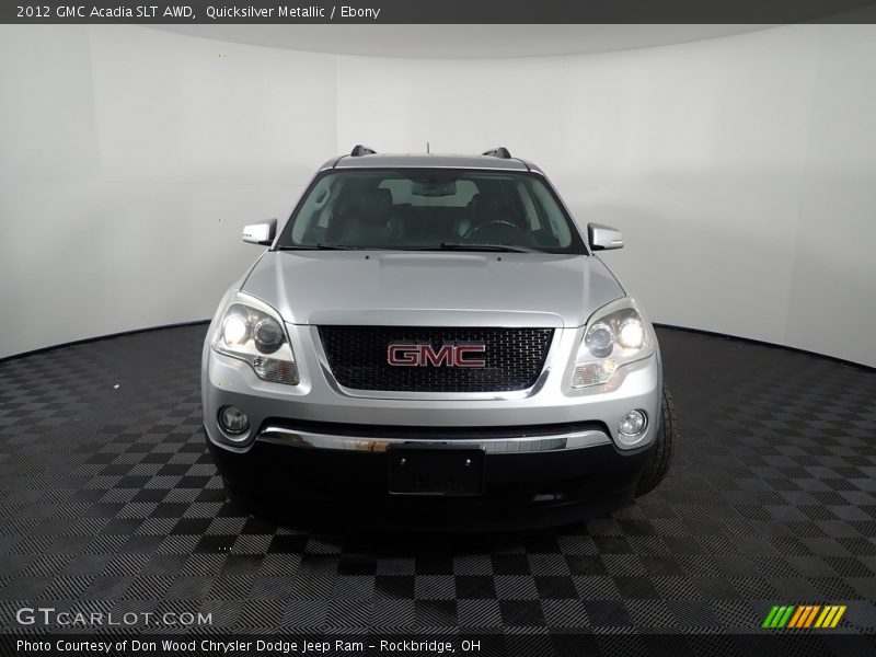 Quicksilver Metallic / Ebony 2012 GMC Acadia SLT AWD