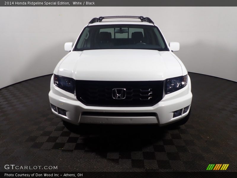 White / Black 2014 Honda Ridgeline Special Edition