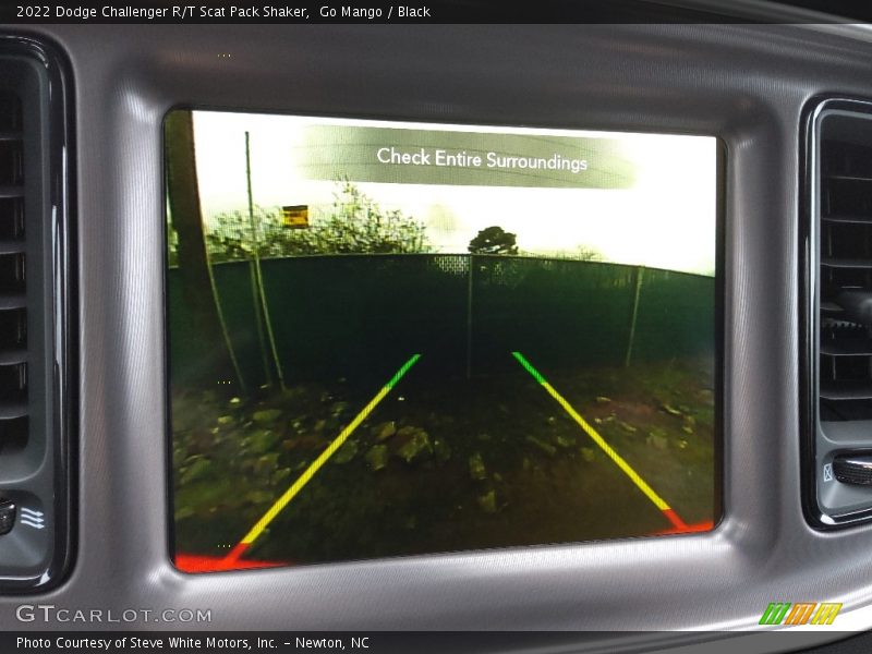 Go Mango / Black 2022 Dodge Challenger R/T Scat Pack Shaker