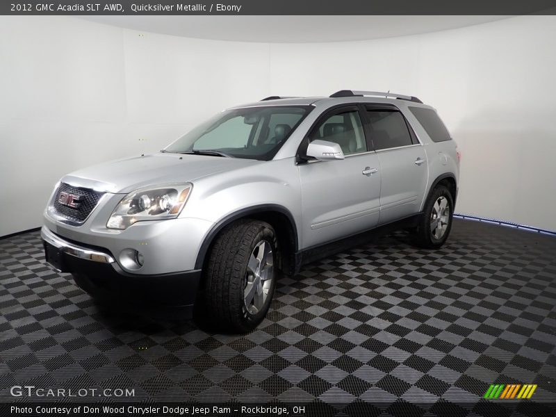 Quicksilver Metallic / Ebony 2012 GMC Acadia SLT AWD