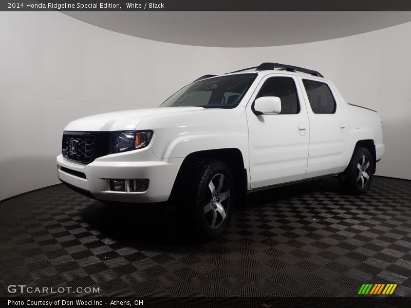 White / Black 2014 Honda Ridgeline Special Edition