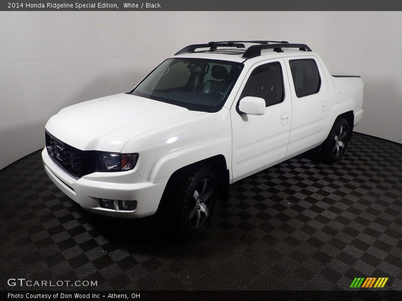 White / Black 2014 Honda Ridgeline Special Edition