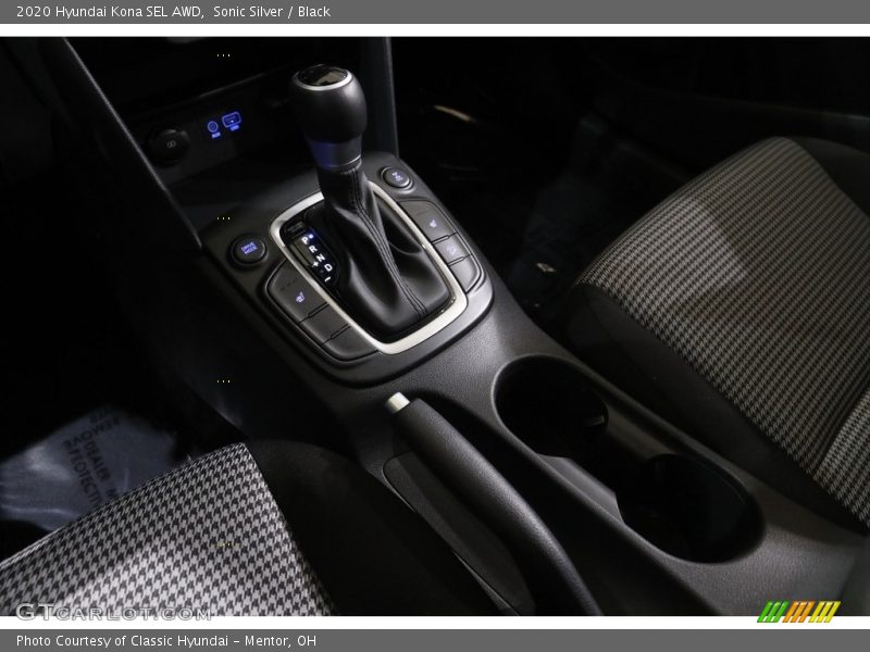 Sonic Silver / Black 2020 Hyundai Kona SEL AWD