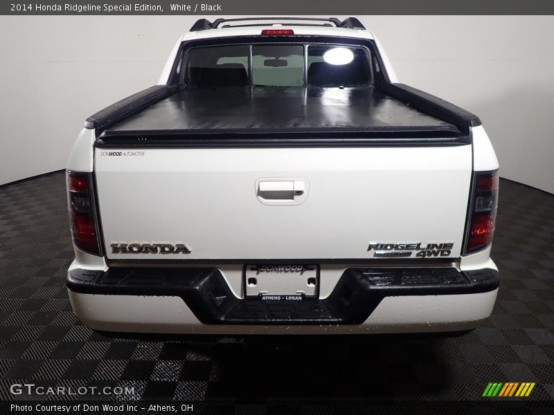 White / Black 2014 Honda Ridgeline Special Edition