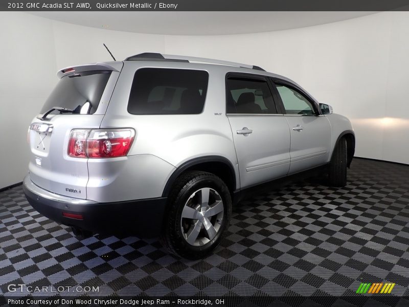 Quicksilver Metallic / Ebony 2012 GMC Acadia SLT AWD