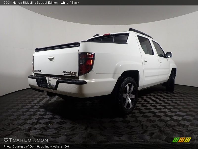 White / Black 2014 Honda Ridgeline Special Edition