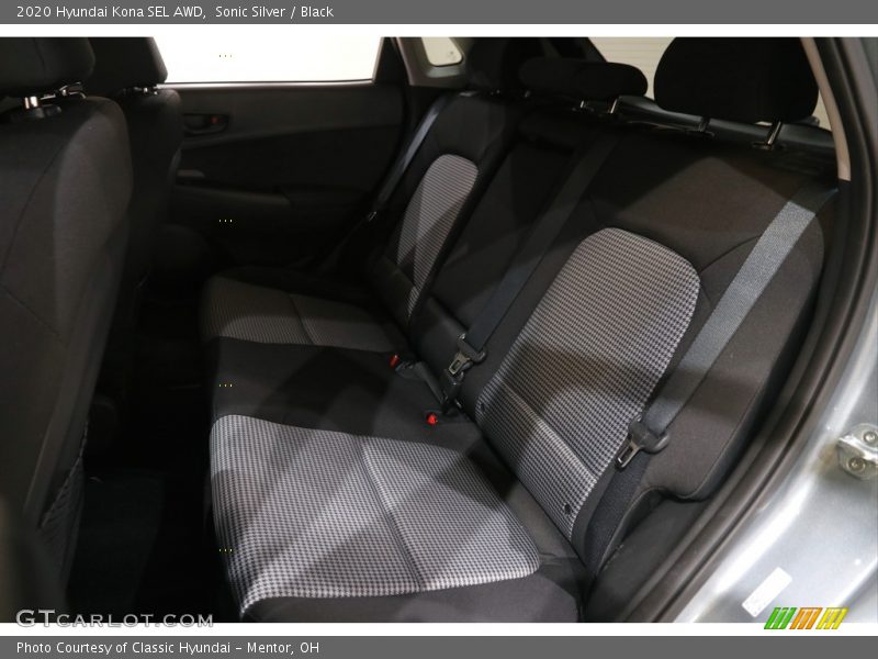 Sonic Silver / Black 2020 Hyundai Kona SEL AWD