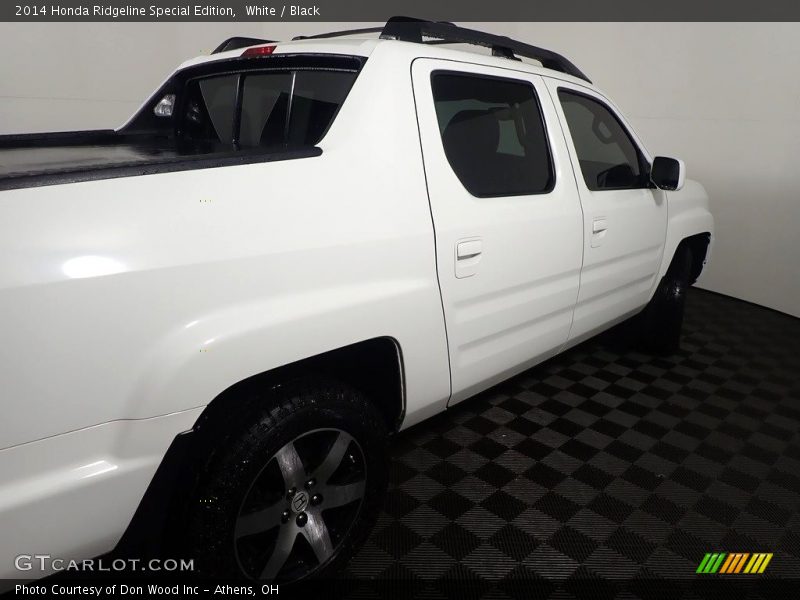 White / Black 2014 Honda Ridgeline Special Edition