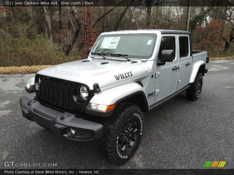 Silver Zynith / Black 2022 Jeep Gladiator Willys 4x4