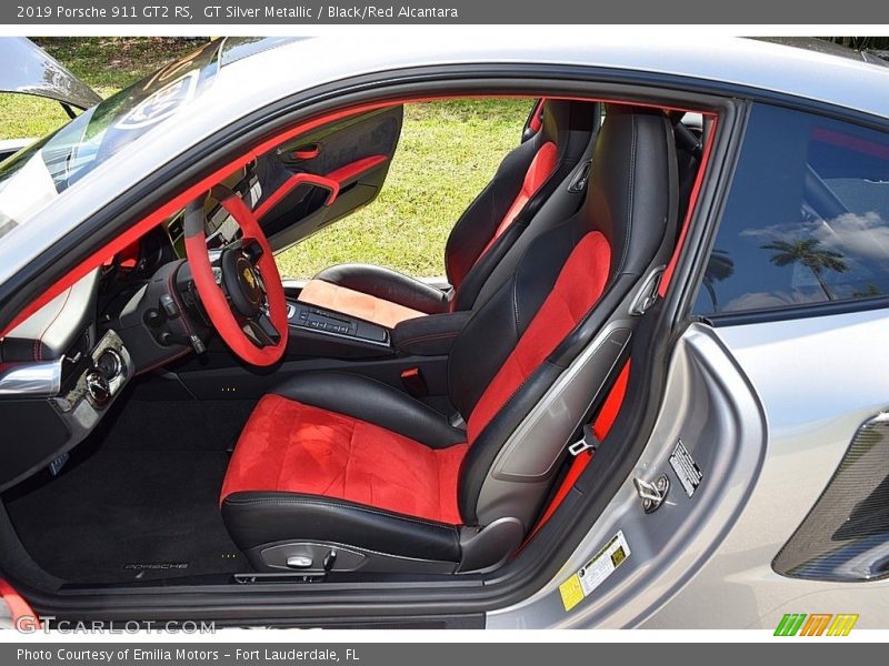  2019 911 GT2 RS Black/Red Alcantara Interior