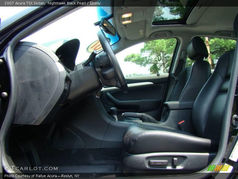 Nighthawk Black Pearl / Ebony 2007 Acura TSX Sedan