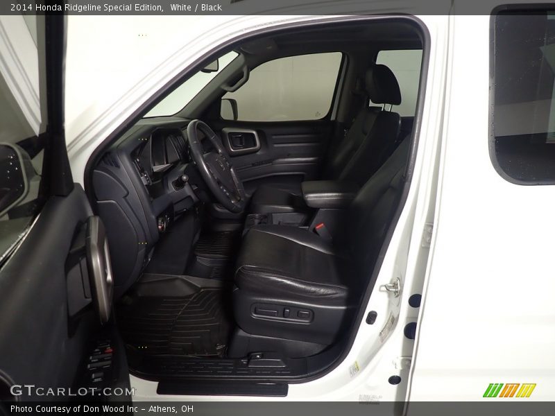 White / Black 2014 Honda Ridgeline Special Edition