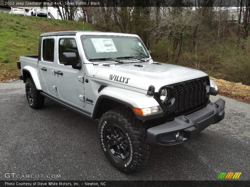 Silver Zynith / Black 2022 Jeep Gladiator Willys 4x4