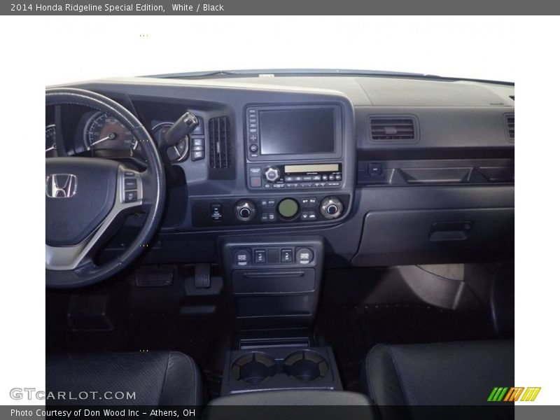 White / Black 2014 Honda Ridgeline Special Edition