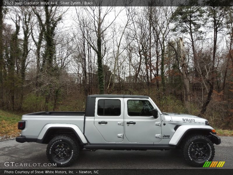 Silver Zynith / Black 2022 Jeep Gladiator Willys 4x4
