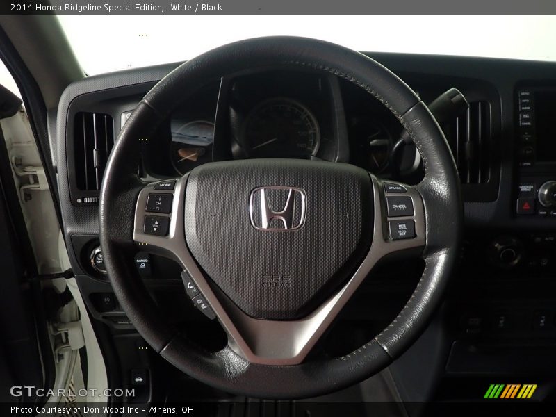 White / Black 2014 Honda Ridgeline Special Edition