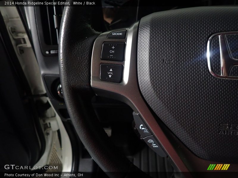 White / Black 2014 Honda Ridgeline Special Edition