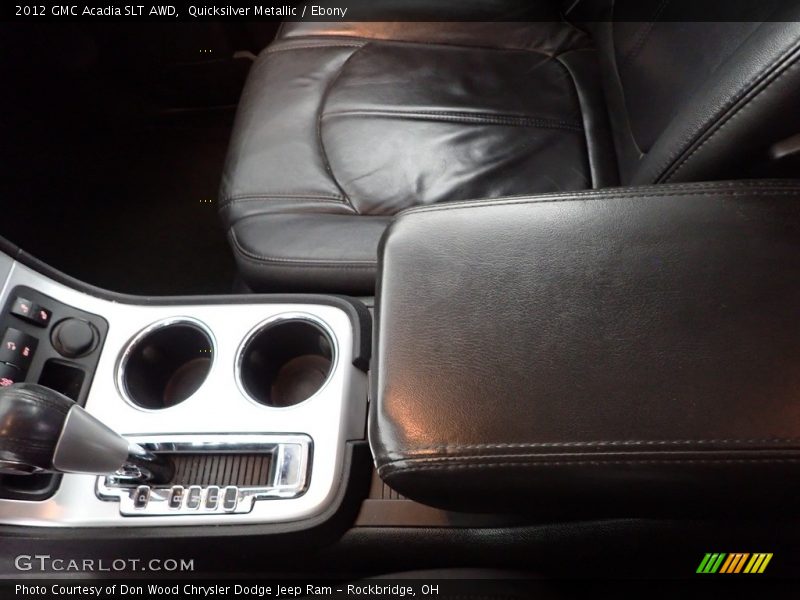 Quicksilver Metallic / Ebony 2012 GMC Acadia SLT AWD