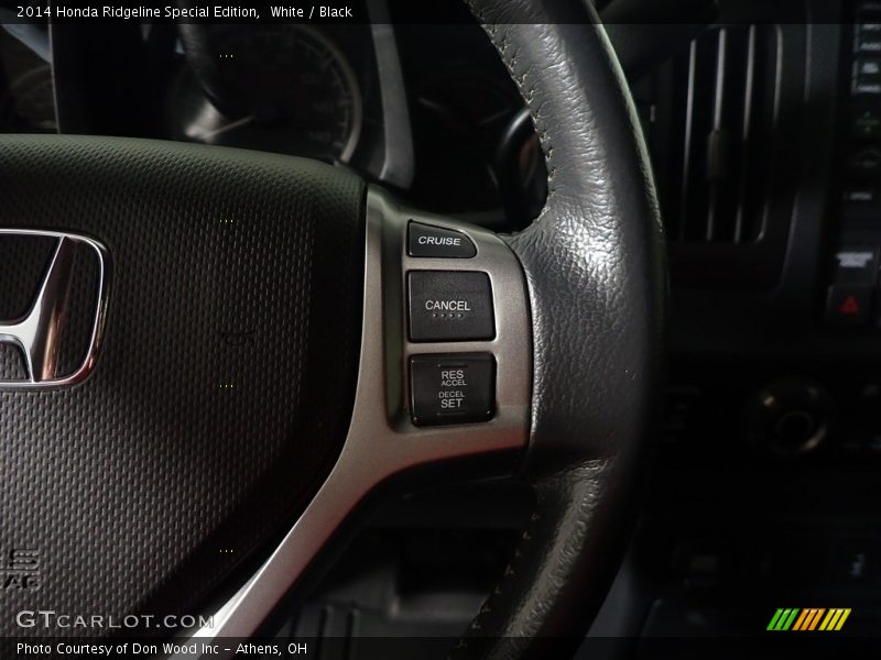 White / Black 2014 Honda Ridgeline Special Edition