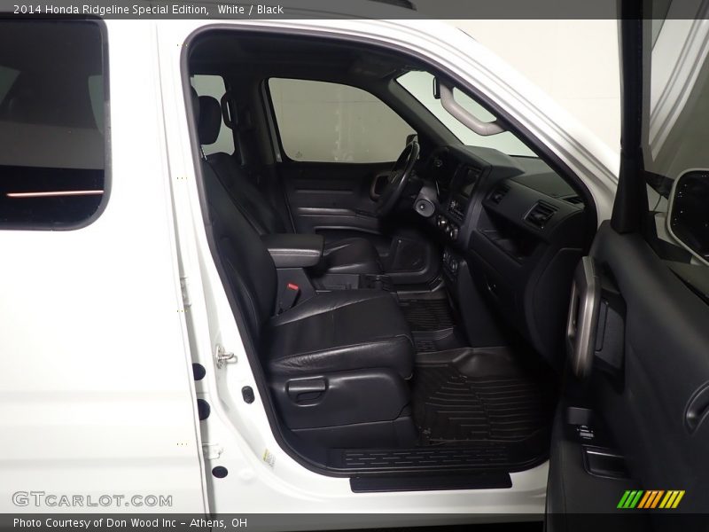 White / Black 2014 Honda Ridgeline Special Edition