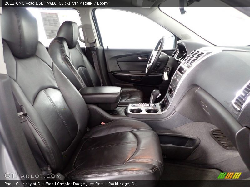 Quicksilver Metallic / Ebony 2012 GMC Acadia SLT AWD