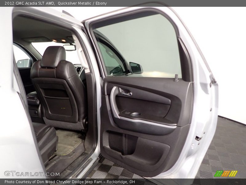 Quicksilver Metallic / Ebony 2012 GMC Acadia SLT AWD