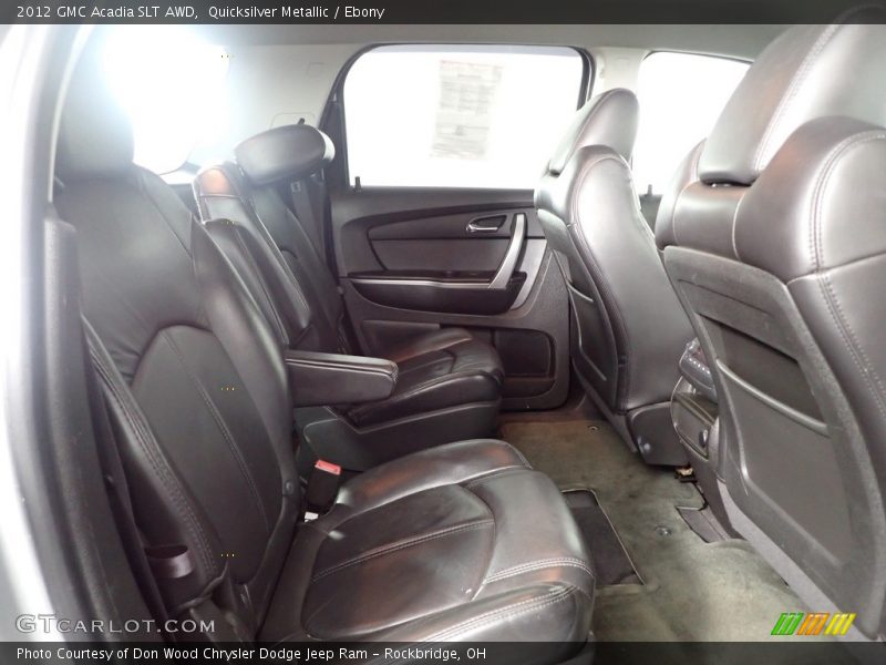 Quicksilver Metallic / Ebony 2012 GMC Acadia SLT AWD