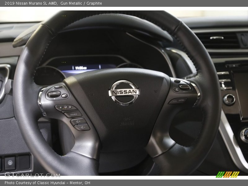 Gun Metallic / Graphite 2019 Nissan Murano SL AWD