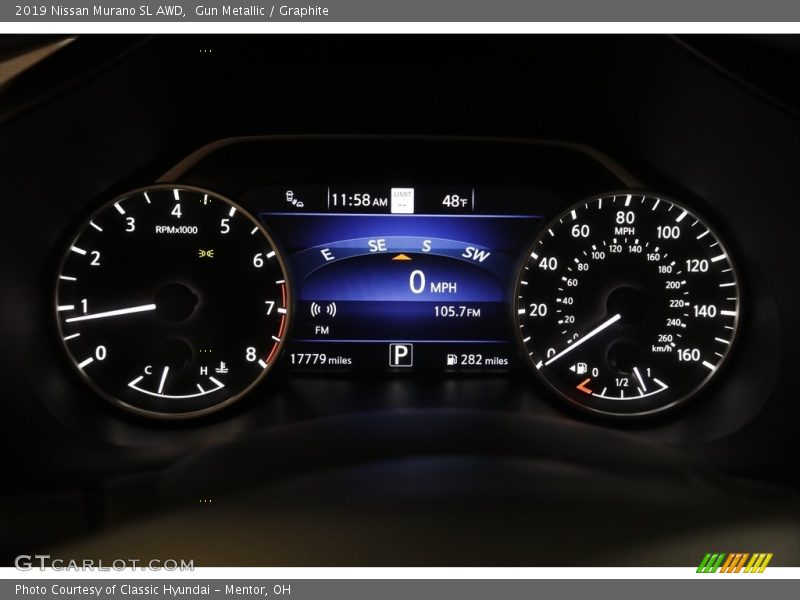 Gun Metallic / Graphite 2019 Nissan Murano SL AWD