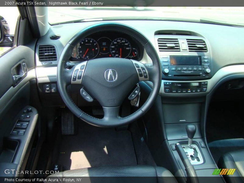 Nighthawk Black Pearl / Ebony 2007 Acura TSX Sedan