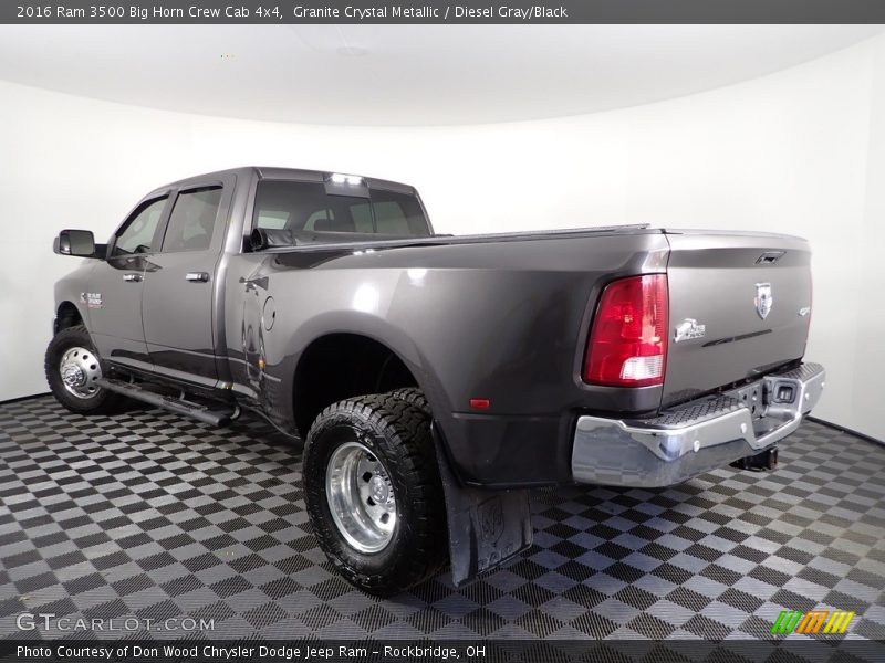  2016 3500 Big Horn Crew Cab 4x4 Granite Crystal Metallic