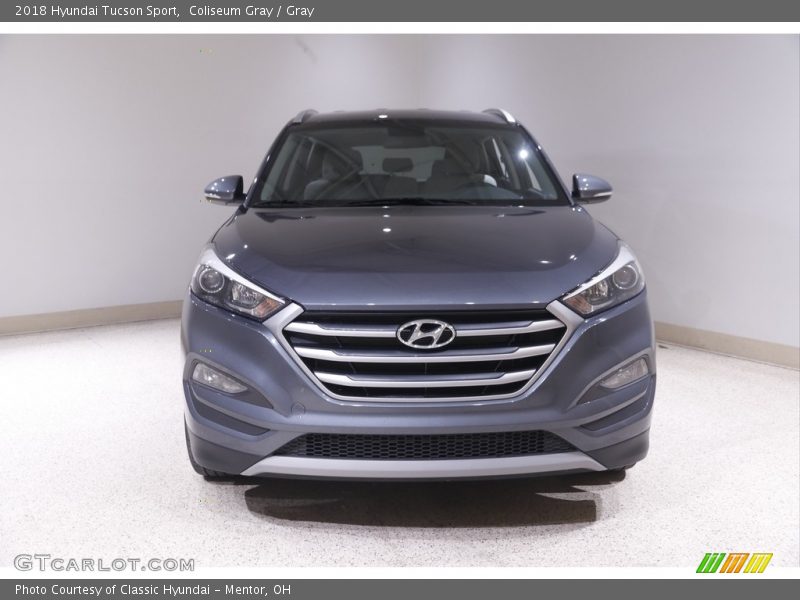 Coliseum Gray / Gray 2018 Hyundai Tucson Sport