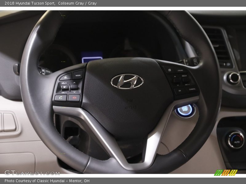  2018 Tucson Sport Steering Wheel