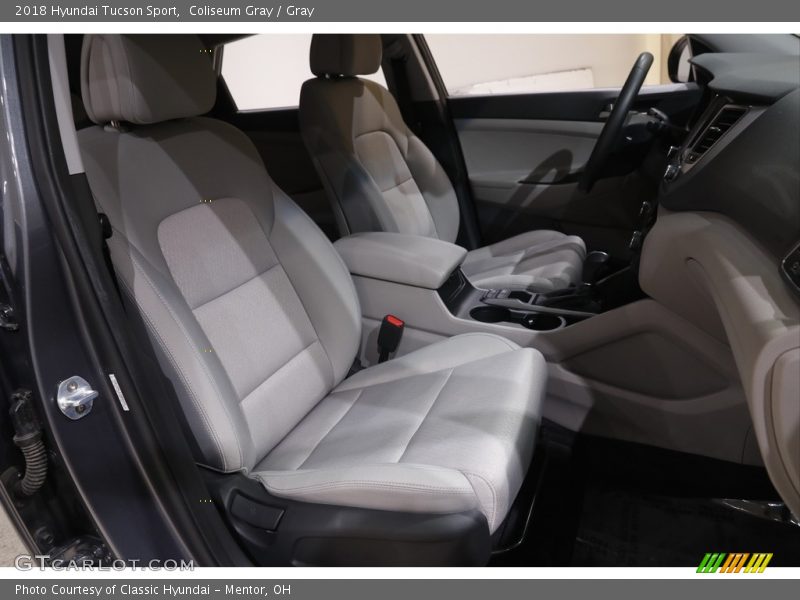  2018 Tucson Sport Gray Interior