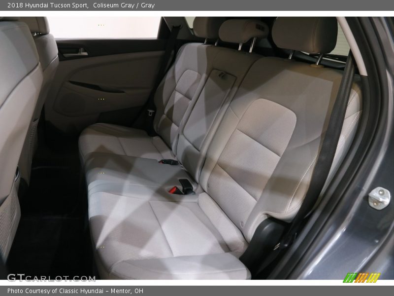 Rear Seat of 2018 Tucson Sport