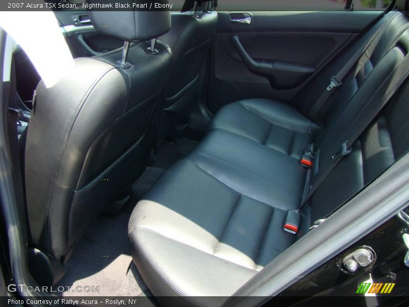 Nighthawk Black Pearl / Ebony 2007 Acura TSX Sedan