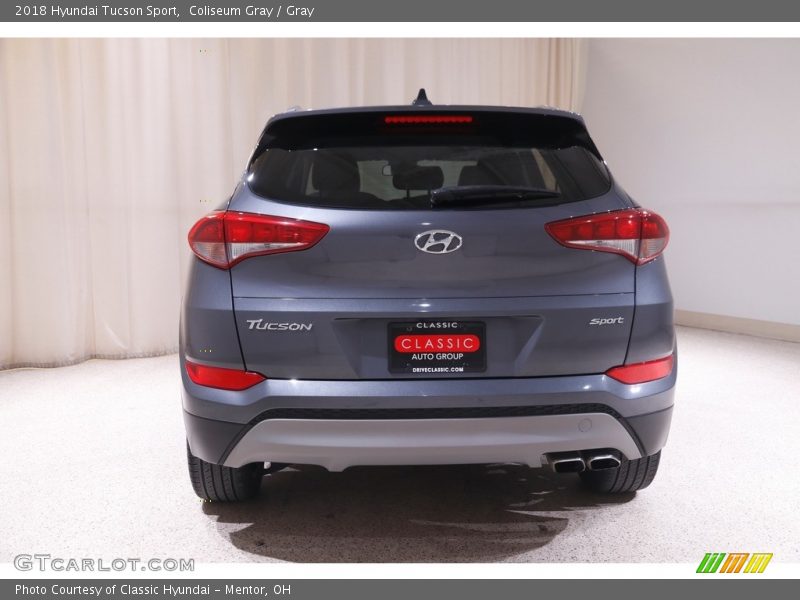 Coliseum Gray / Gray 2018 Hyundai Tucson Sport
