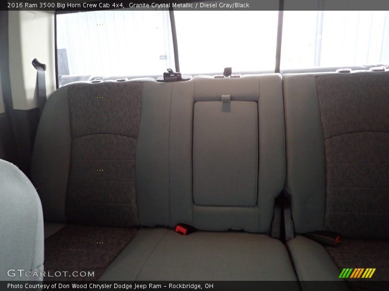 Granite Crystal Metallic / Diesel Gray/Black 2016 Ram 3500 Big Horn Crew Cab 4x4