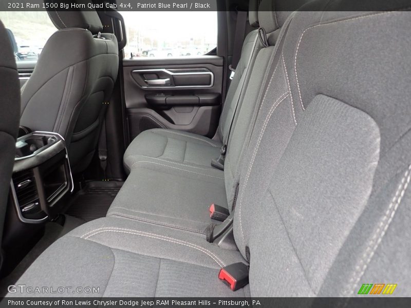 Patriot Blue Pearl / Black 2021 Ram 1500 Big Horn Quad Cab 4x4