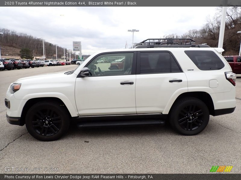 Blizzard White Pearl / Black 2020 Toyota 4Runner Nightshade Edition 4x4