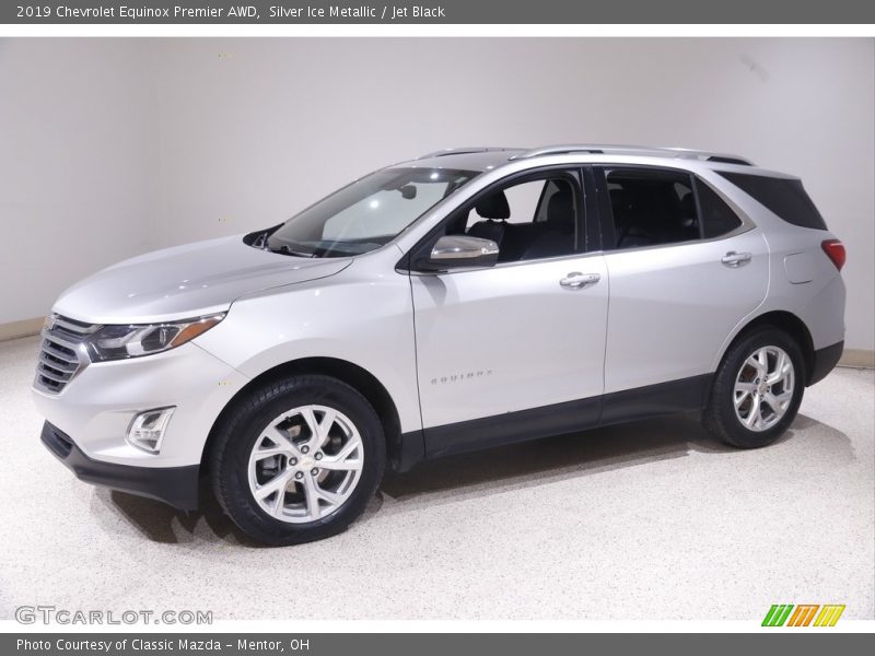 Silver Ice Metallic / Jet Black 2019 Chevrolet Equinox Premier AWD